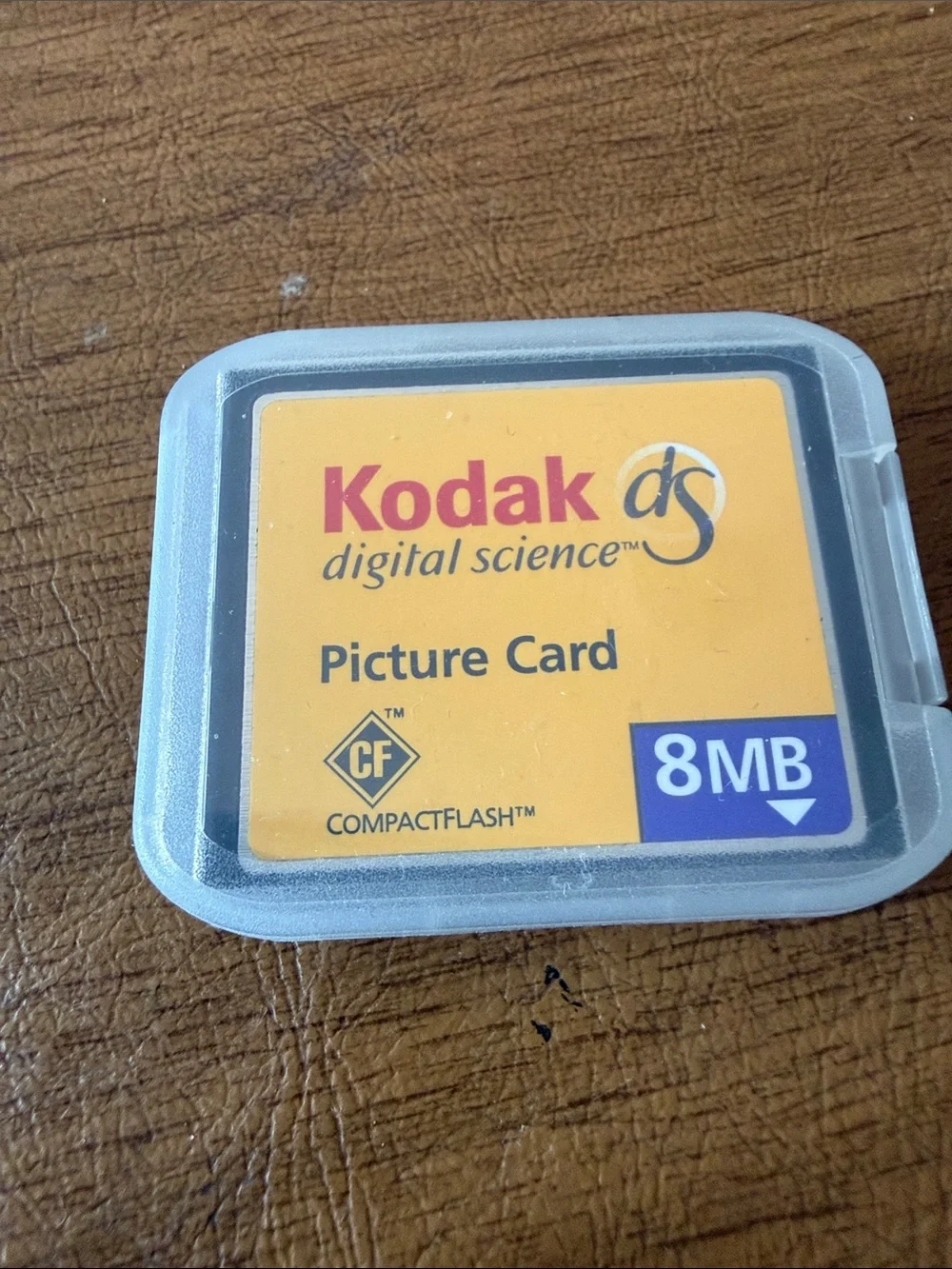 Kodak Digital Science 8MB CompactFlash Picture Card - Yellow